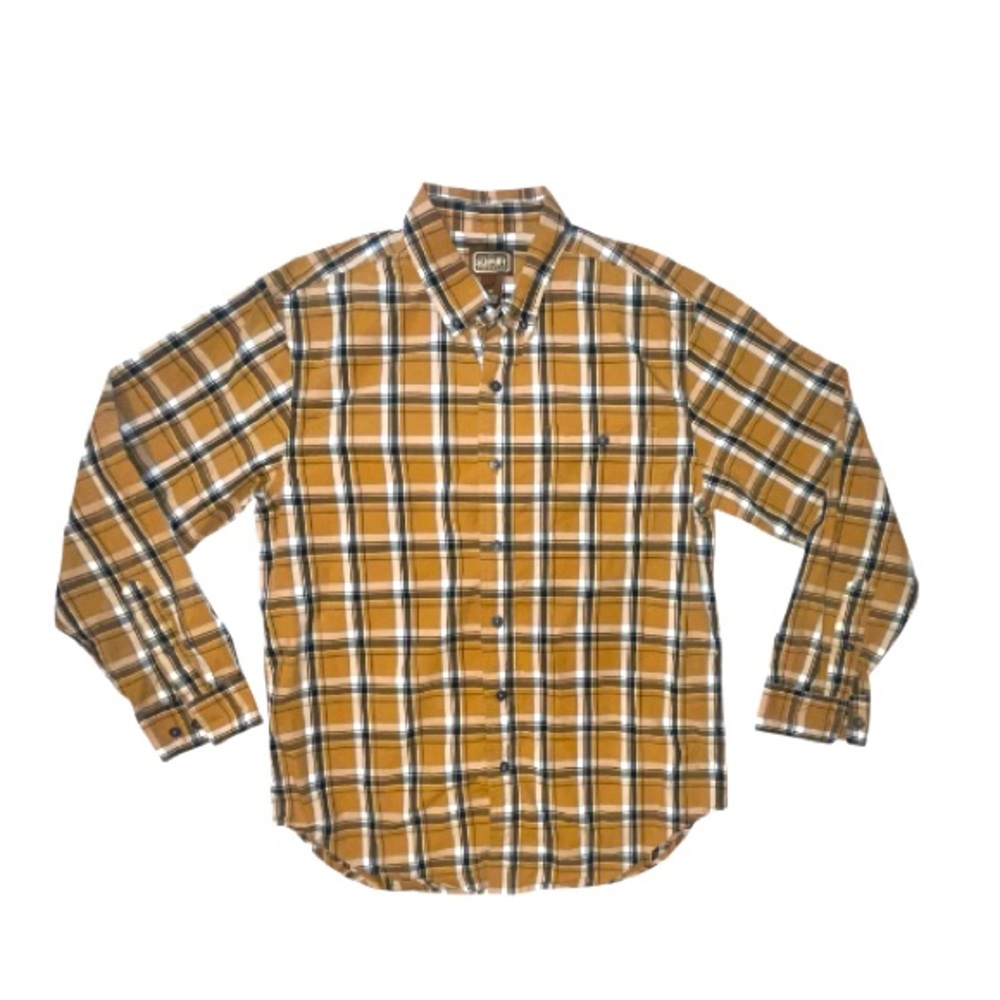 Schmidt Workwear Plaid Button Down Shirt Size Medium